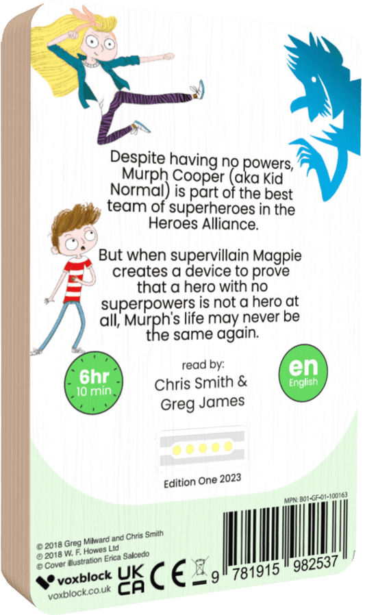 Kid Normal and the Shadow Machine (Audiobook)