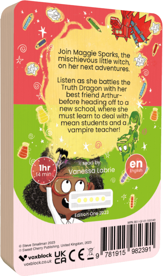 Maggie Sparks and the Truth Dragon & Maggie Sparks and the School of Slime (Audiobook)