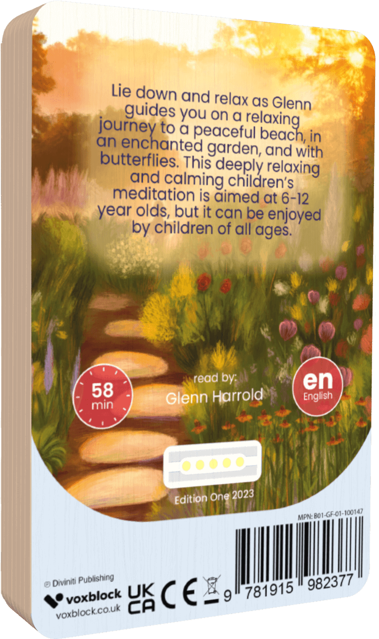 Relax at the Beach + The Enchanted Garden + The Magic Butterfly (Audiobook)