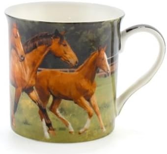 Horse Bone China Mug - Assorted Designs