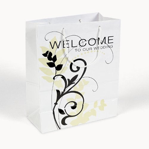 Welcome To Our Wedding Gift Bag - Packs of 1,3,6 or 12
