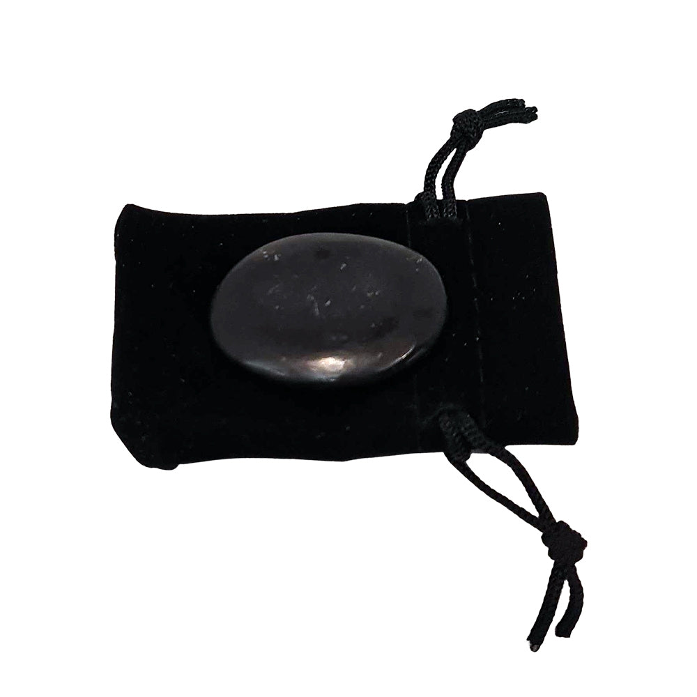 Thumb Worry Stone with Pouch