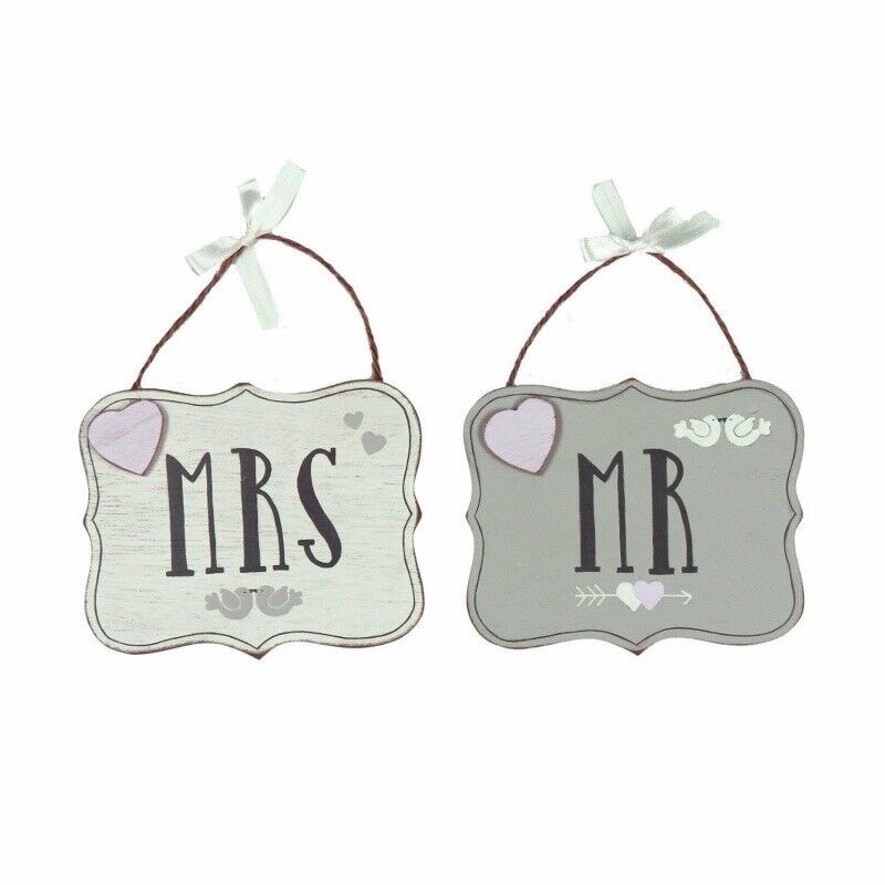 Love Story Plaques ~ Mr / Mrs