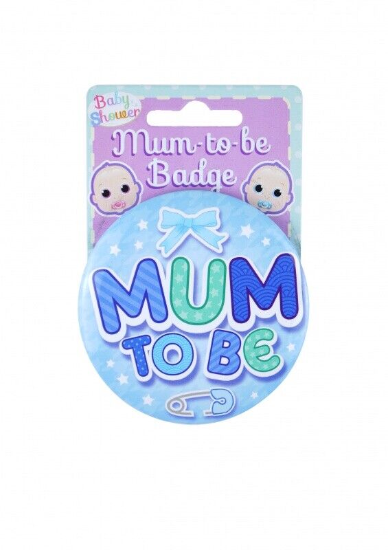 Mum To Be Badge ~ Pink / Blue