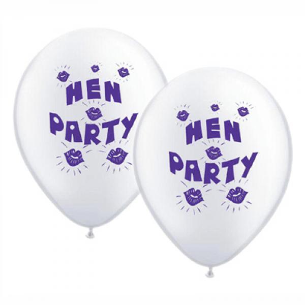 Pack 10 Hen Night Balloons