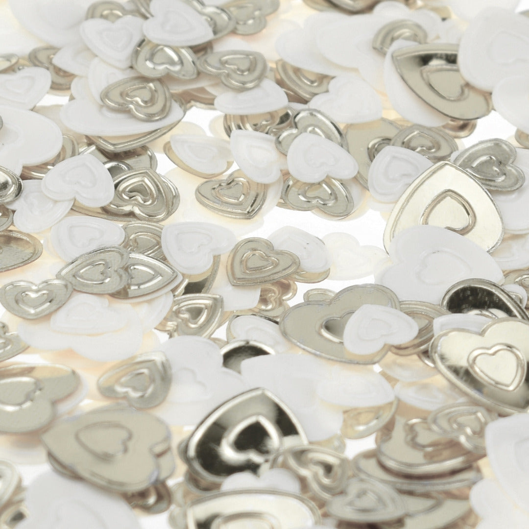 Foil Hearts Table Scatter Confetti, Choice of Colours