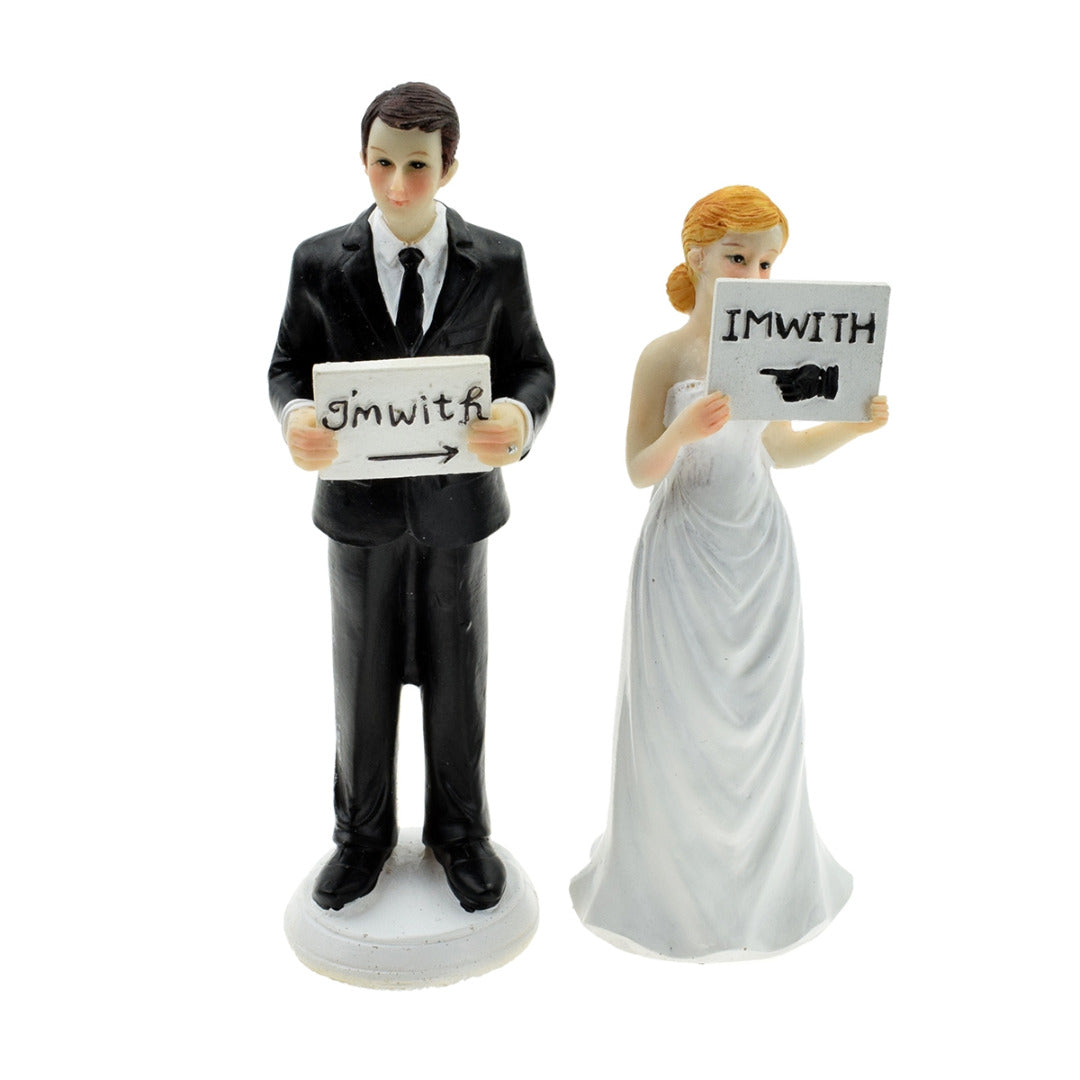 I'm with .... Cake Topper