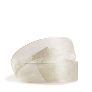 Highlight Chiffon Organza Ribbon - Various Widths & Colours - Priced per metre