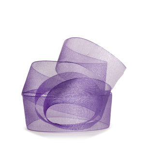Highlight Chiffon Organza Ribbon - Various Widths & Colours - Priced per metre
