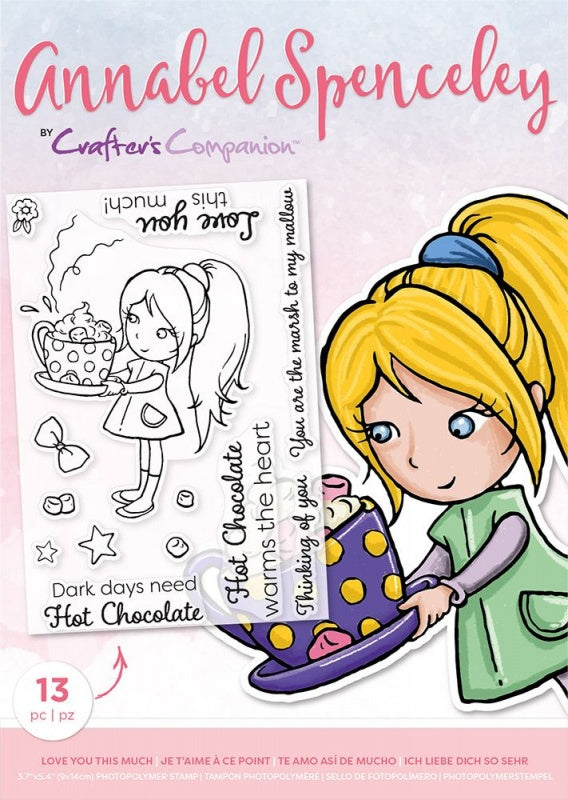 Annabel Spenceley Photopolymer Stamp - Love You This Much