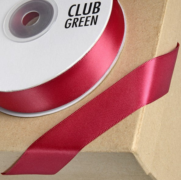 Satin Ribbon - Various Widths & Colours - Priced per metre