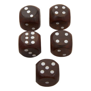 Churchill Games Set With Dominoes Dice and Playing Cards