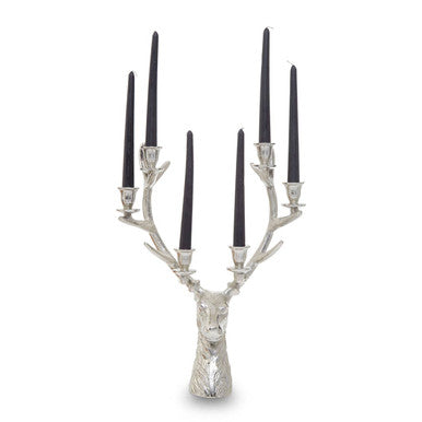 Stag Candelabra for 6 Candles