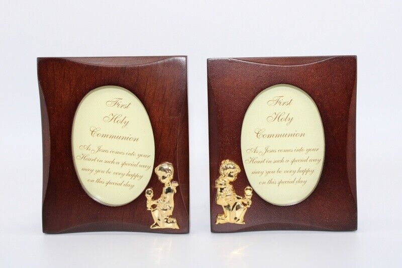 Wooden Photo Frame ~ Communion