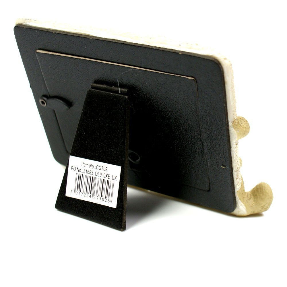 Button Corner Baby Scan Photo Frame