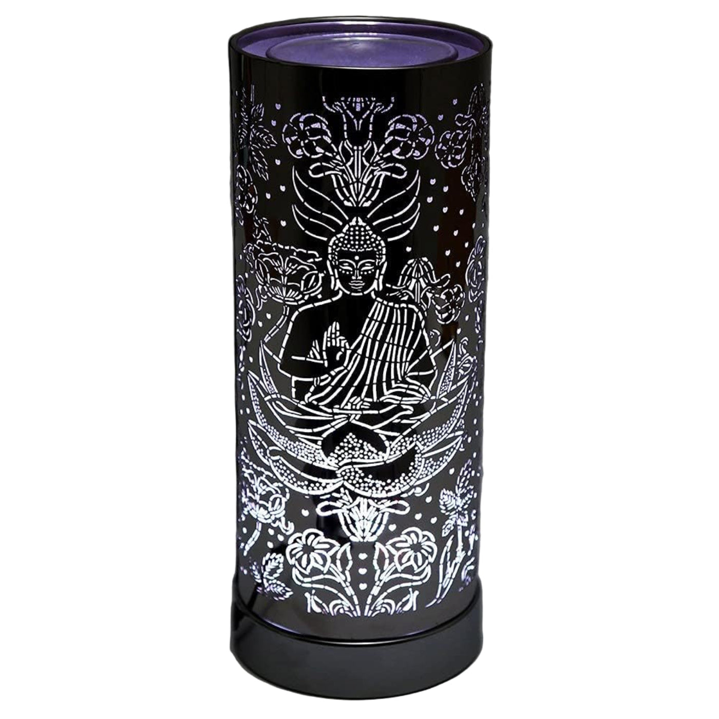 Aroma Lamp Buddha LED Black Oil Burner