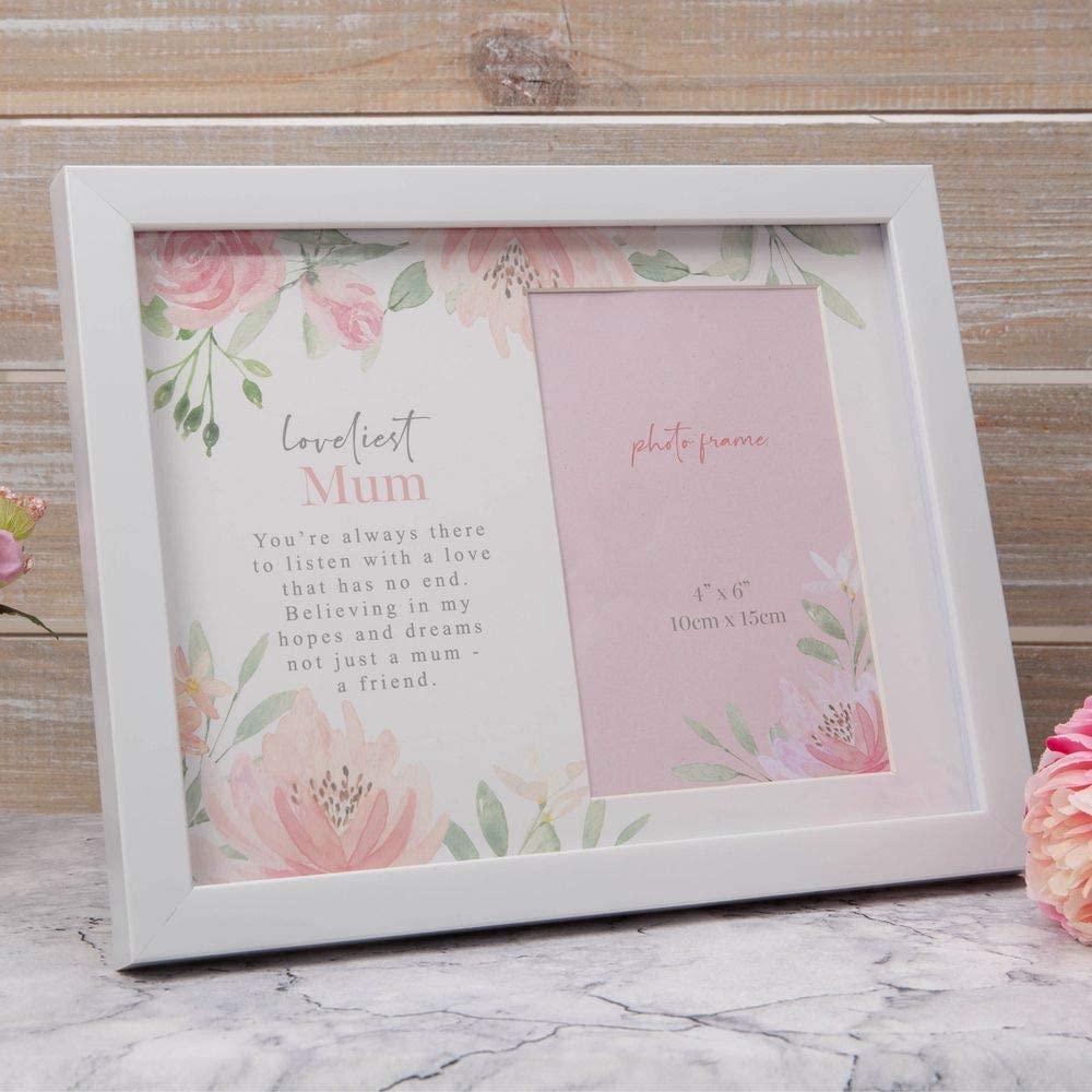 Lovliest Mum Photo Frame With Mount by Sophia