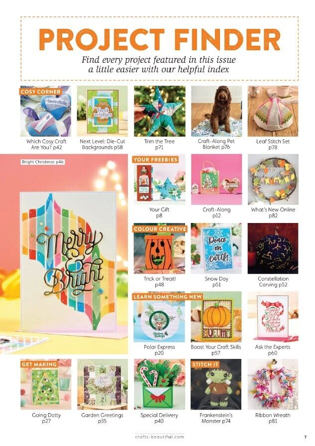Crafts Beautiful Magazine - Back Issue - September 2022 - Issue 375
