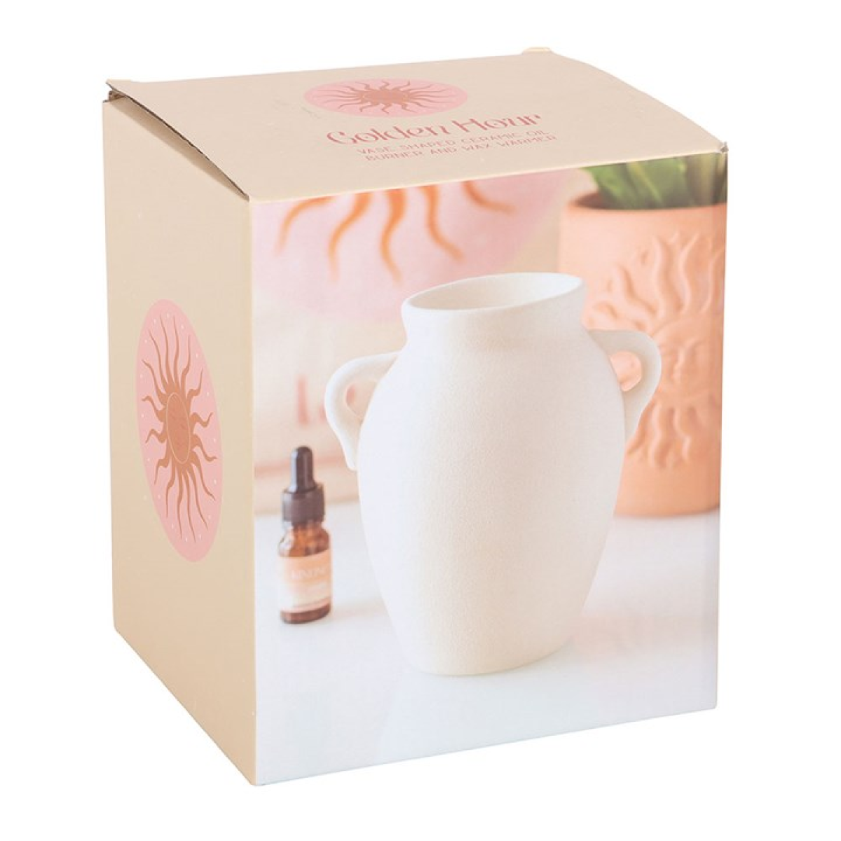 Vase Shaped Oil Burner and Wax Warmer