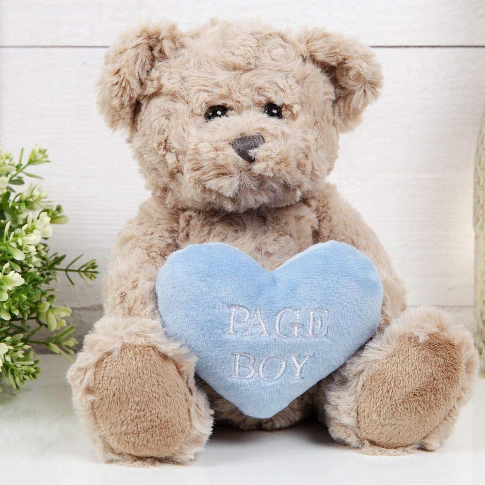 Amore Thank You Page Boy Teddy Bear Gift