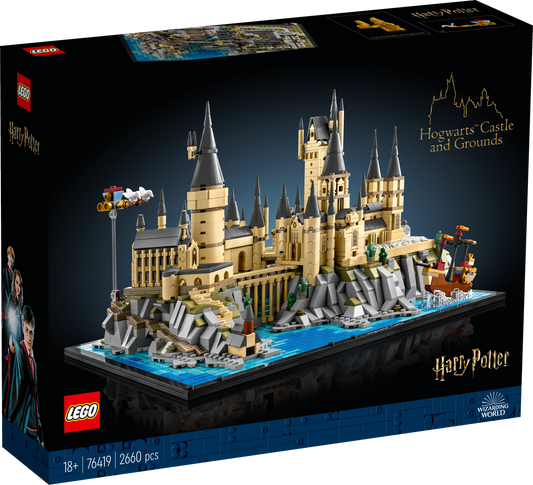 Lego Harry Potter 76419 Hogwarts Castle and Grounds for Ages 18 and Up