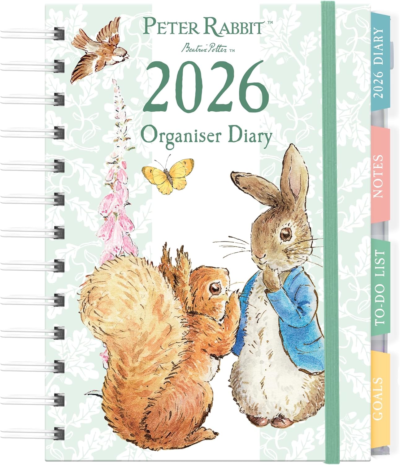 Peter Rabbit 2026 Organiser Diary - Hardback Weekly Planner With Beatrix Potter Artwork
