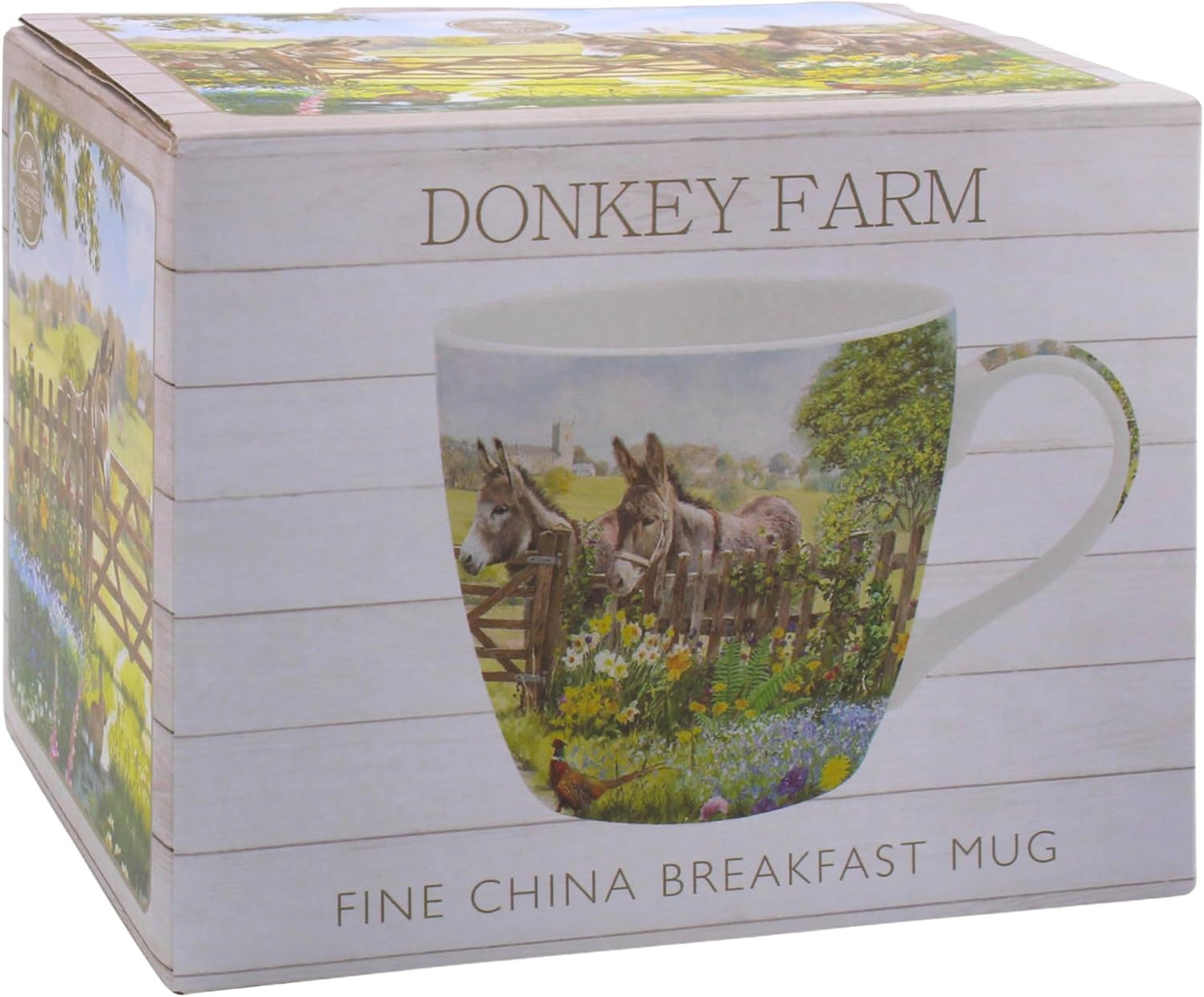 The Leonardo Collection Donkey Mug Macneil Studios, Fine China Printed Mug