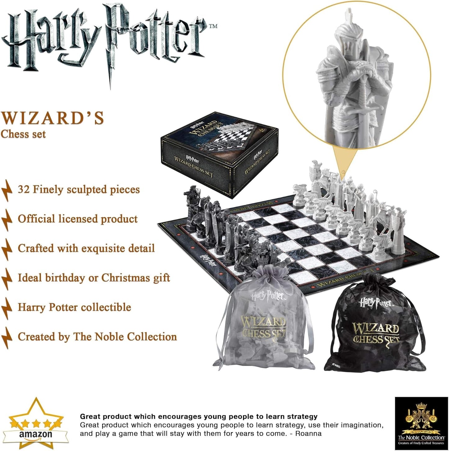 Harry Potter Wizard Chess Set - The Noble Collection
