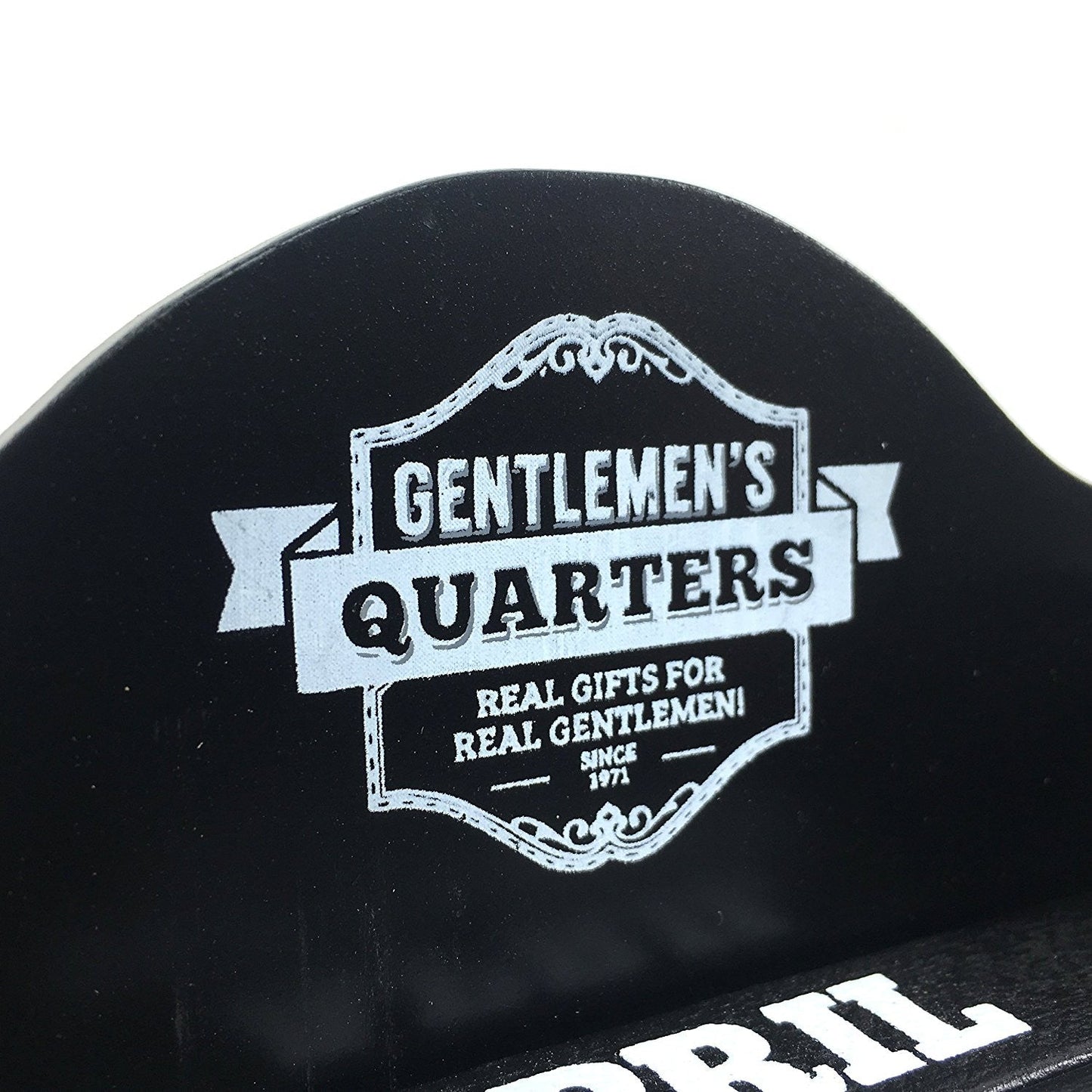 Gentlemen's Quarters Perpetual Wooden Block Calendar - Black