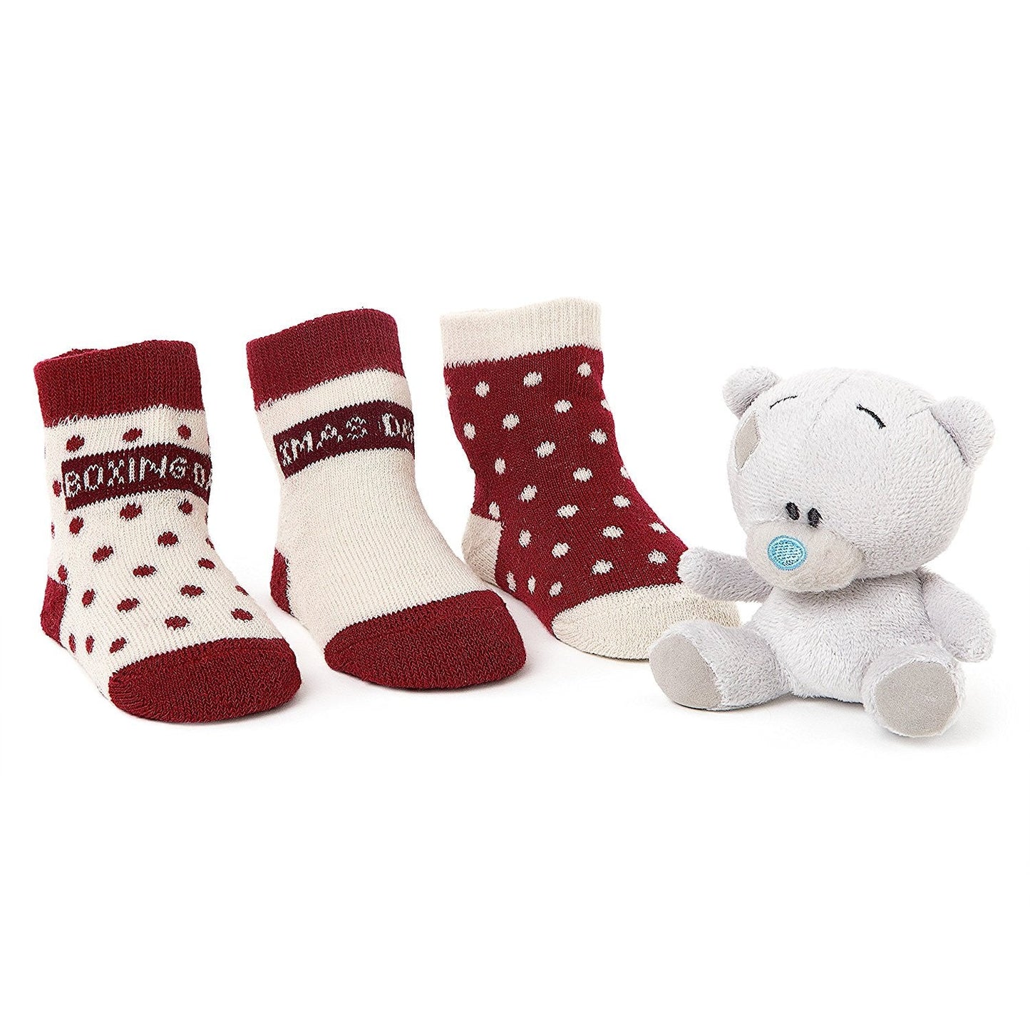 Tiny Tatty Teddy Me To You Soft Toy and Christmas Socks Gift Set