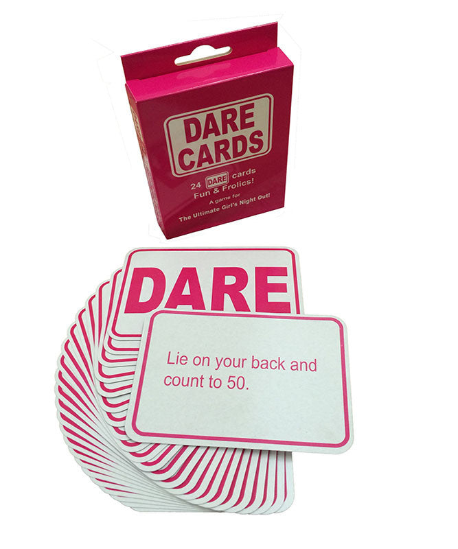 Hen Night Dare Cards in Pink