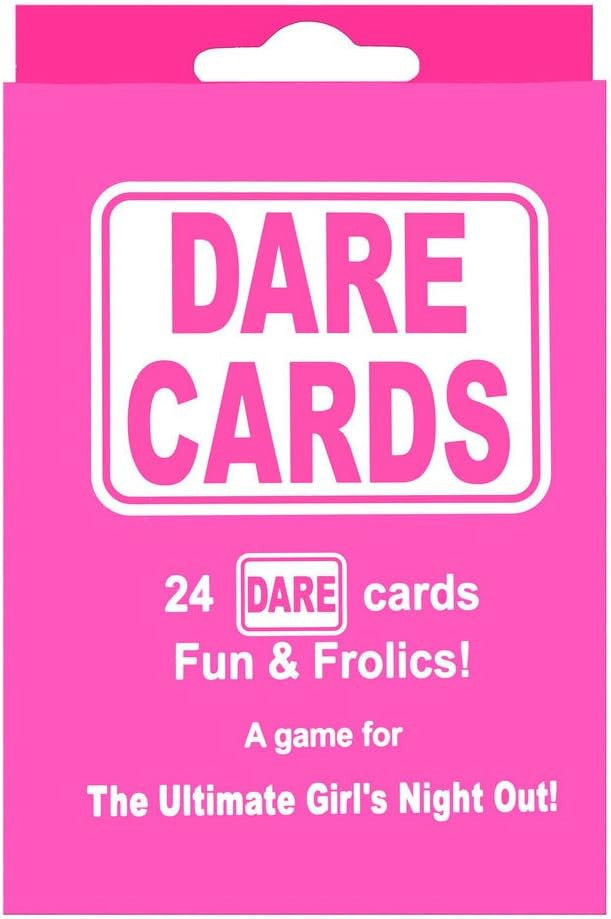 Hen Night Dare Cards in Pink