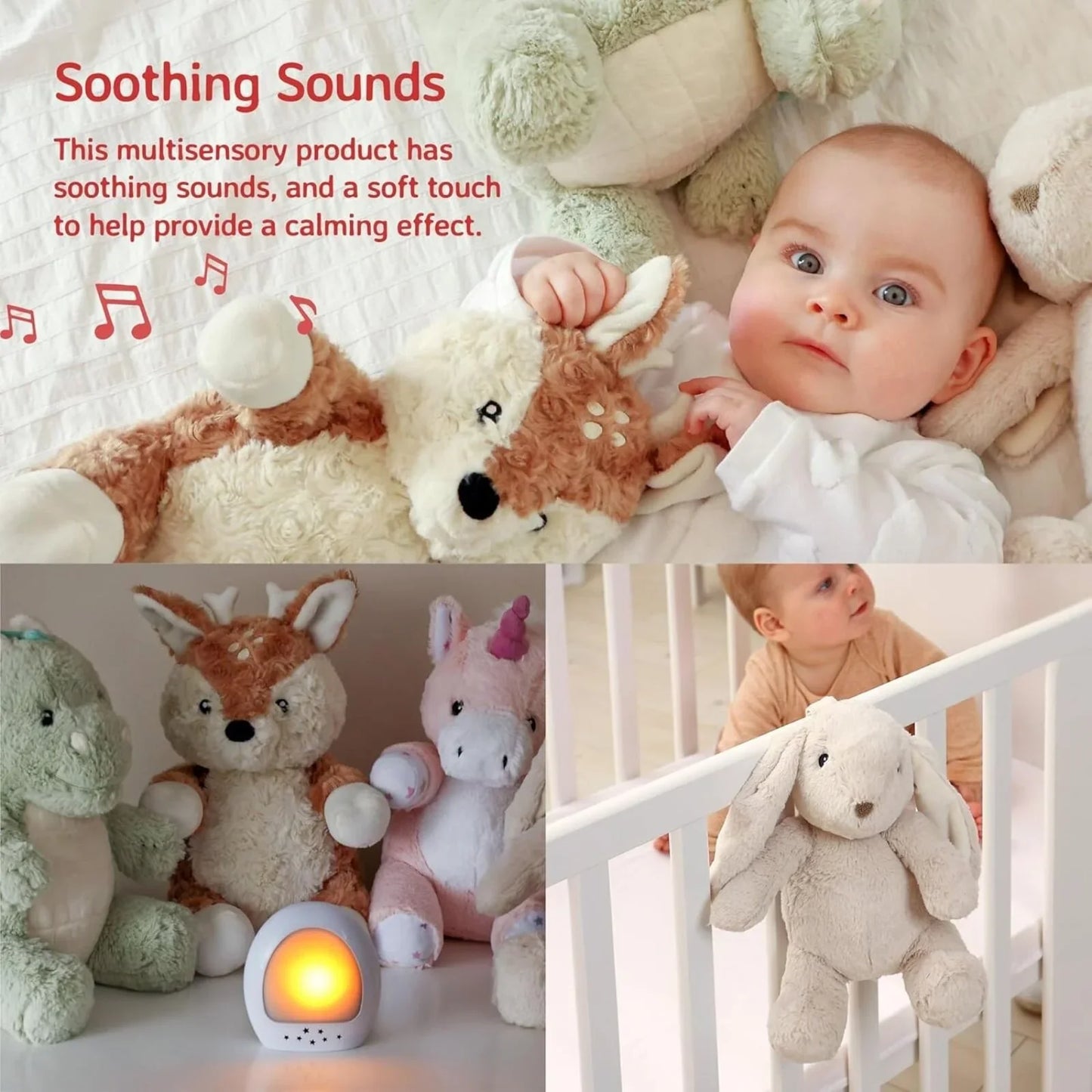 Cloud.b LoveLight Billy Bunny Nightlight & Sound Soother