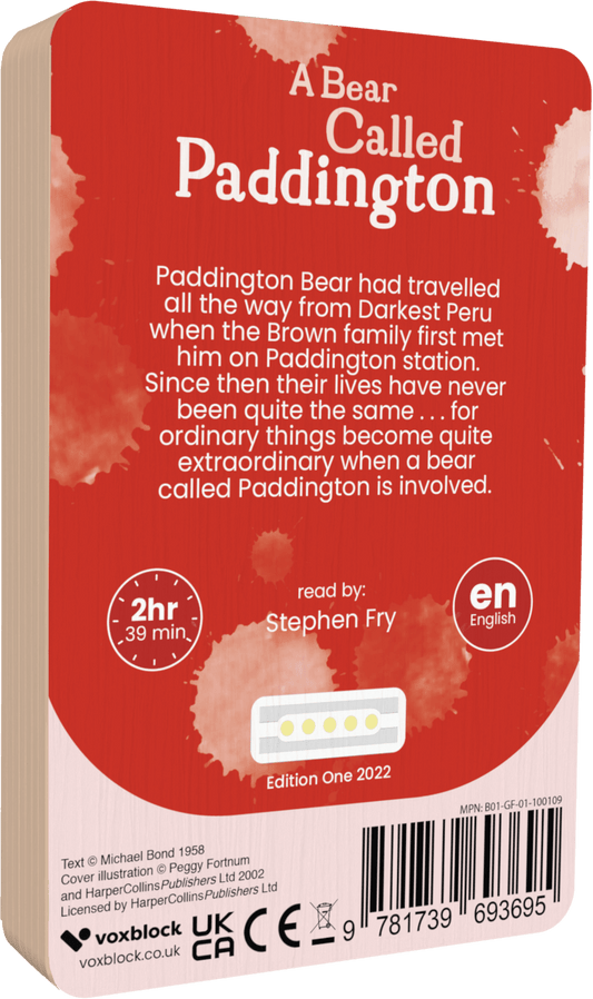 A Bear Called Paddington (Audiobook)