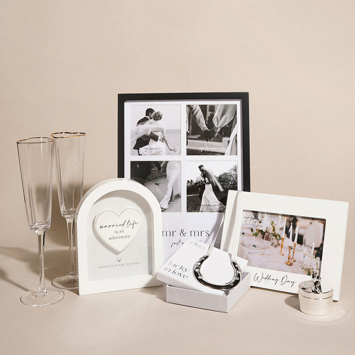 Amore Photo Frame 6" x 4" - Wedding Day