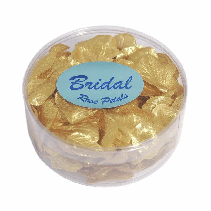 Satin Bridal Rose Petals ~ Asst Colours