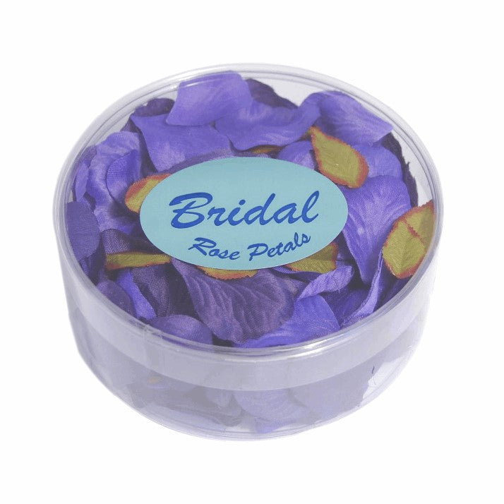 Satin Bridal Rose Petals ~ Asst Colours