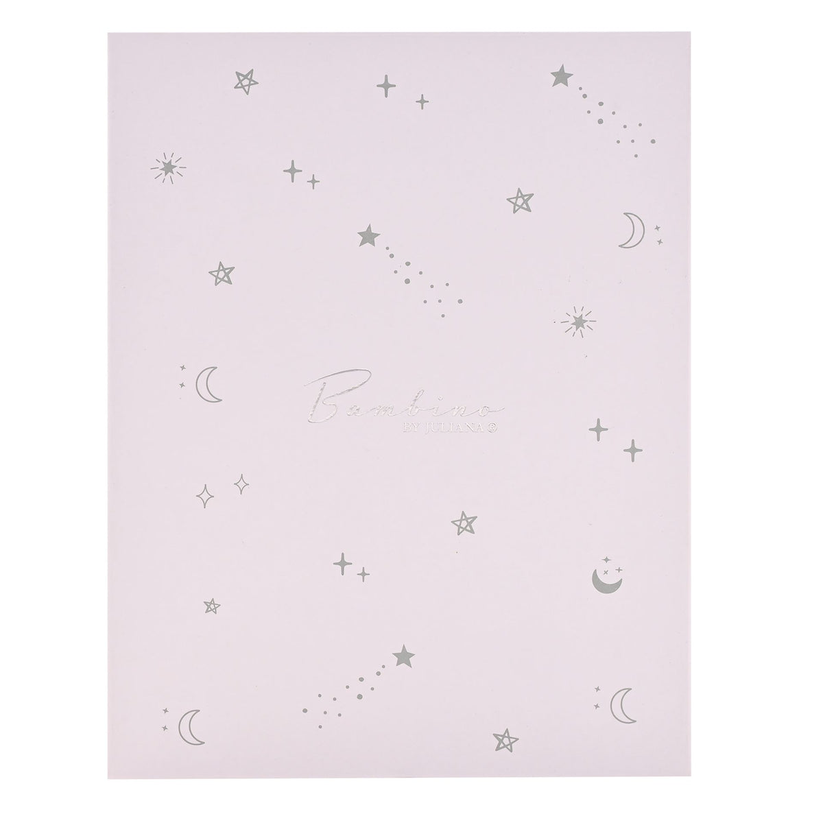 Star and moon patterned backing insert for a 4x6 photo frame