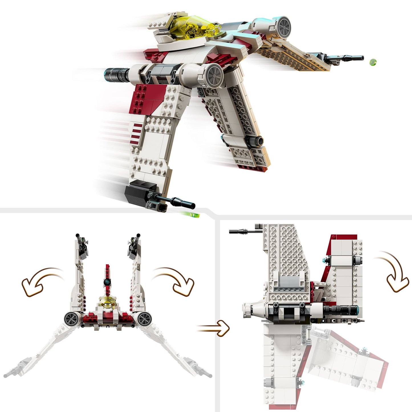 Lego Star Wars 75432 V-19 Torrent Starfighter Buildable Set