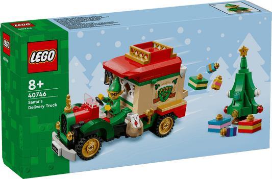 Lego Christmas 40746 Santa's Delivery Truck Playset for Ages 8 and Up