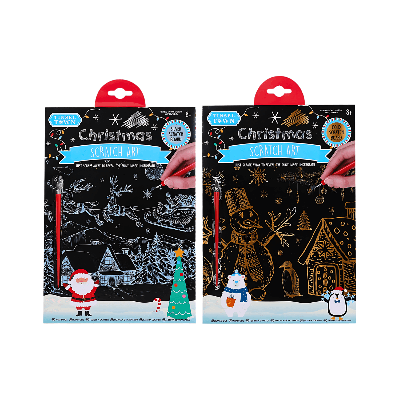 Christmas Scratch Art Set