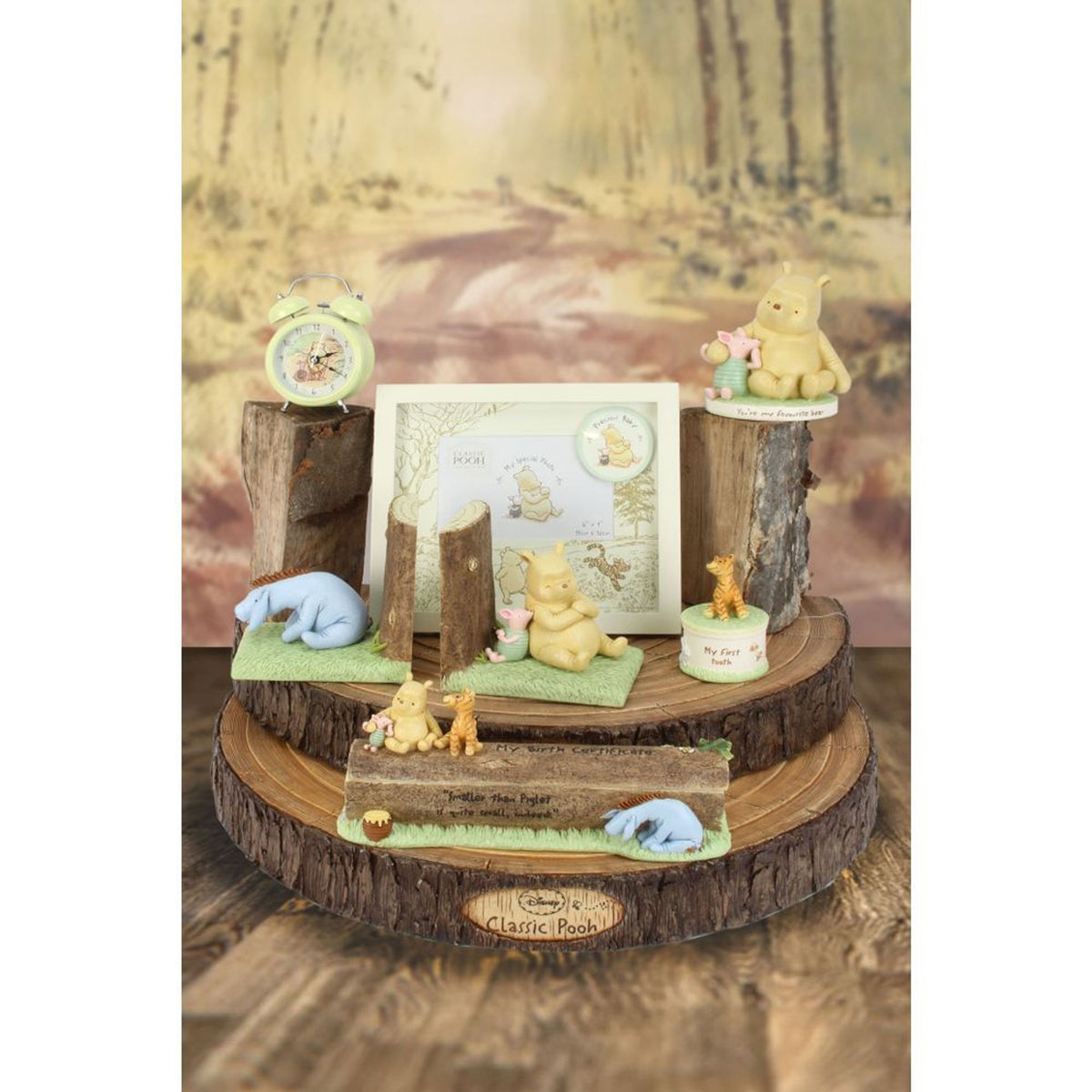 Disney Classic Pooh Heritage Keepsake Box With Compartments