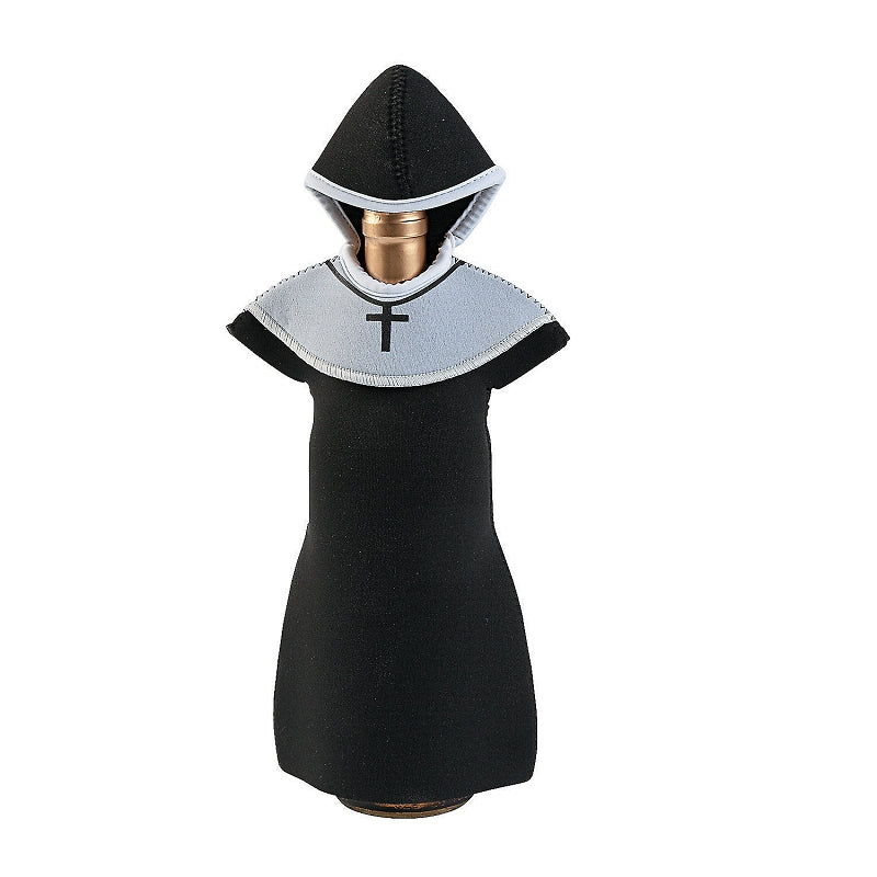 Novelty Monk & Nun Bottle Covers