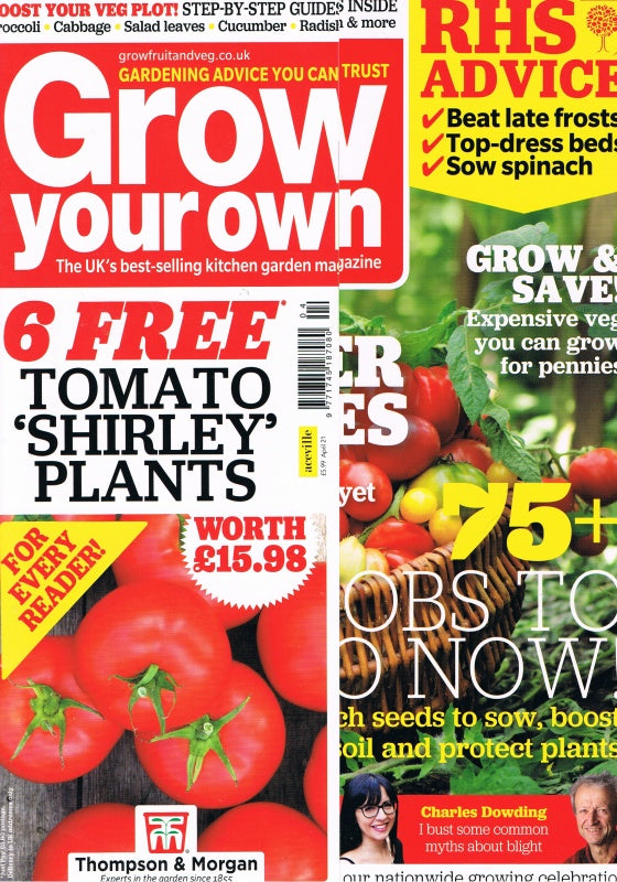 Grow Your Own Gardening Magazine - 2021 - Back Issues