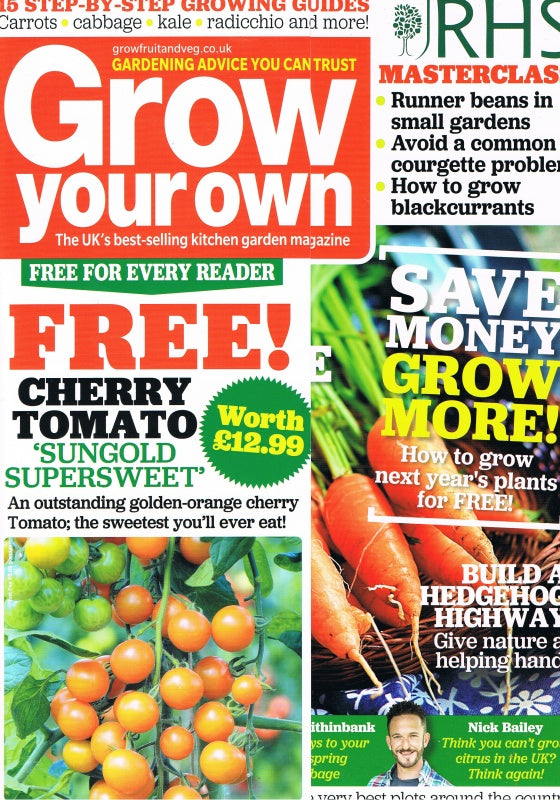 Grow Your Own Gardening Magazine - 2021 - Back Issues