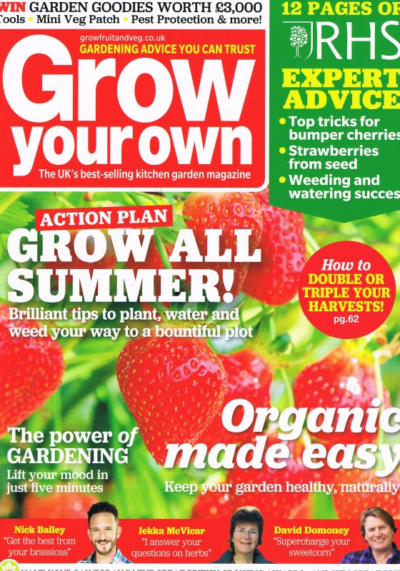 Grow Your Own Gardening Magazine - 2021 - Back Issues