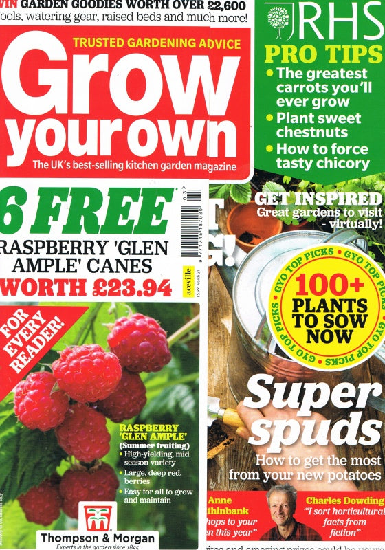Grow Your Own Gardening Magazine - 2021 - Back Issues