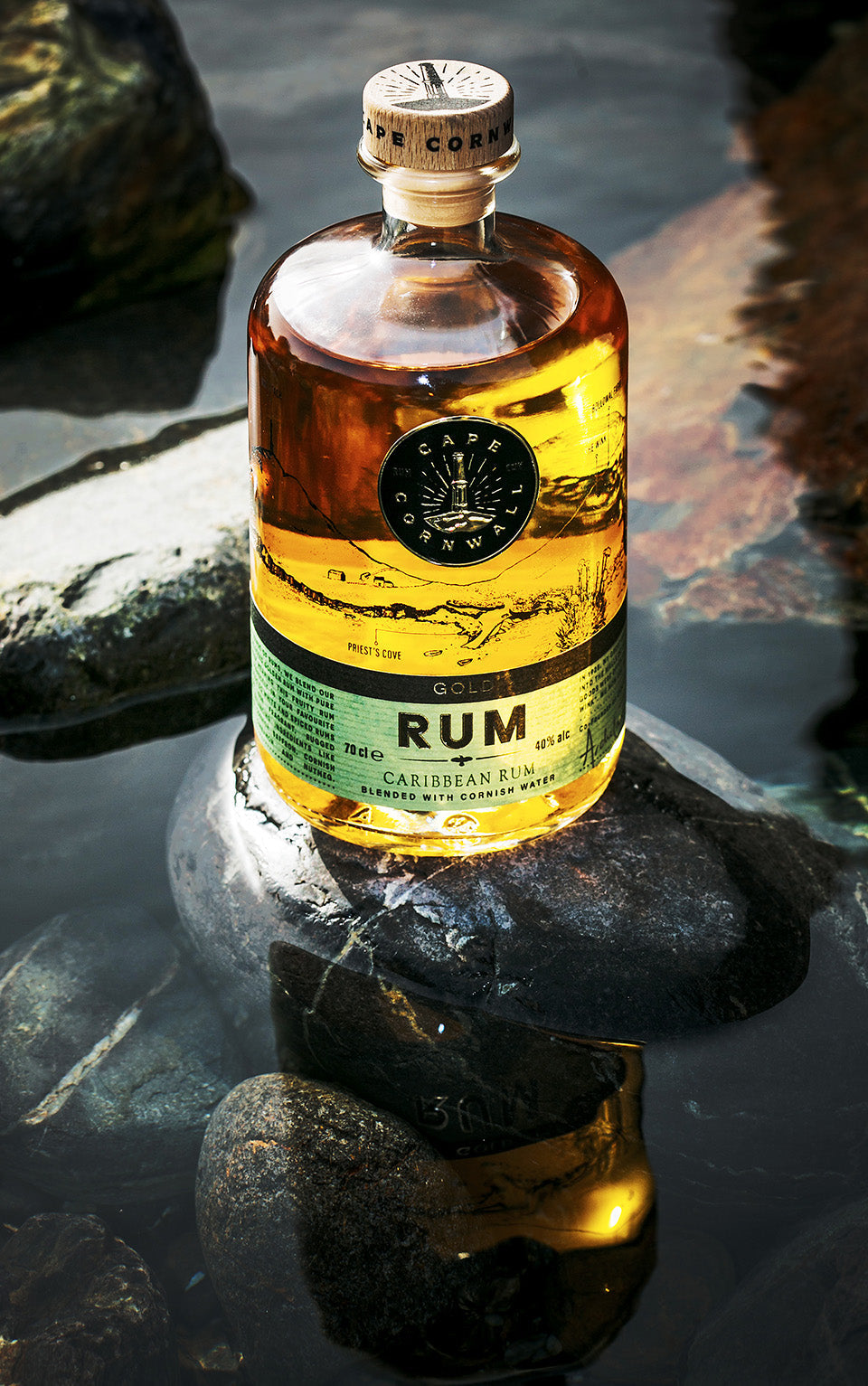 Cape Cornwall Gold Rum 70cl