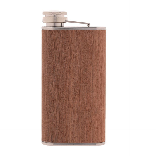 Harvey Makin Hip Flask - 9oz Brown