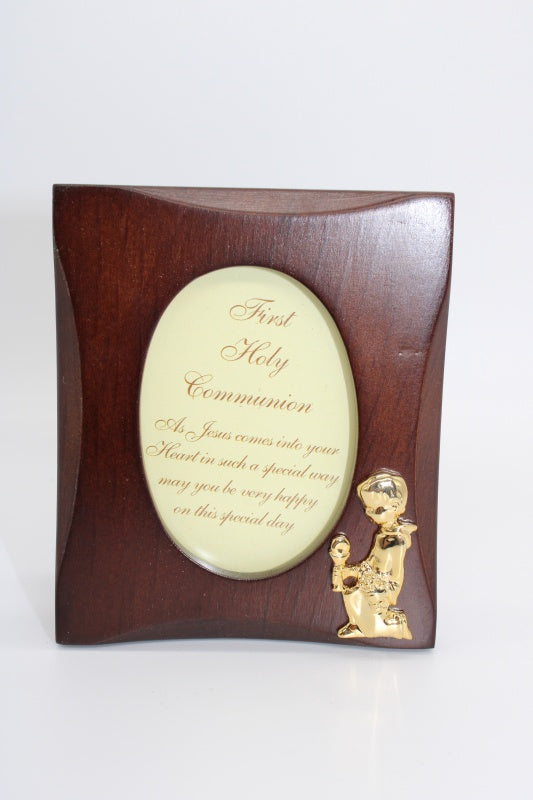 Wooden Photo Frame ~ Communion